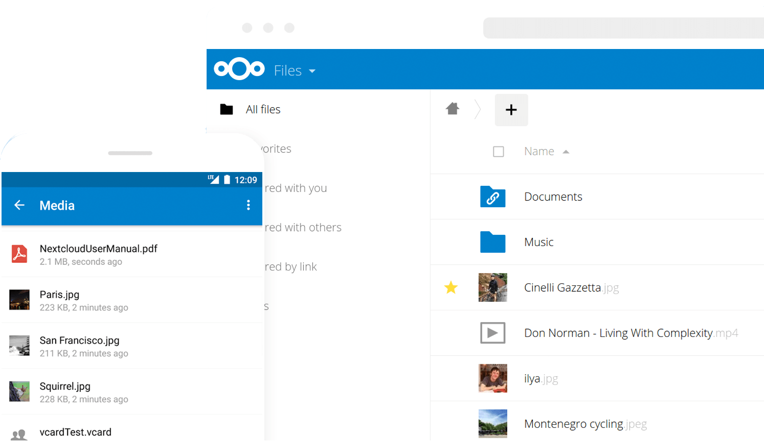 Nextcloud Hub provides the benefits of online collaboration without the compliance and security risks.